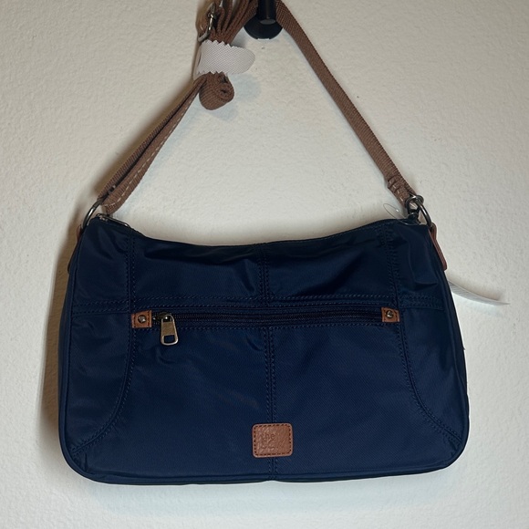 The Sak Esperato Nylon Hobo Crossbody Navy NWT - Picture 3 of 11
